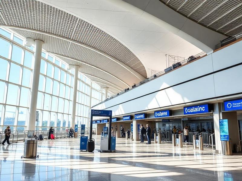 Convenient rental car pickup location at Auckland Airport domestic and international terminals